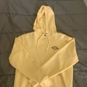 NWOT yellow vans hoodie
